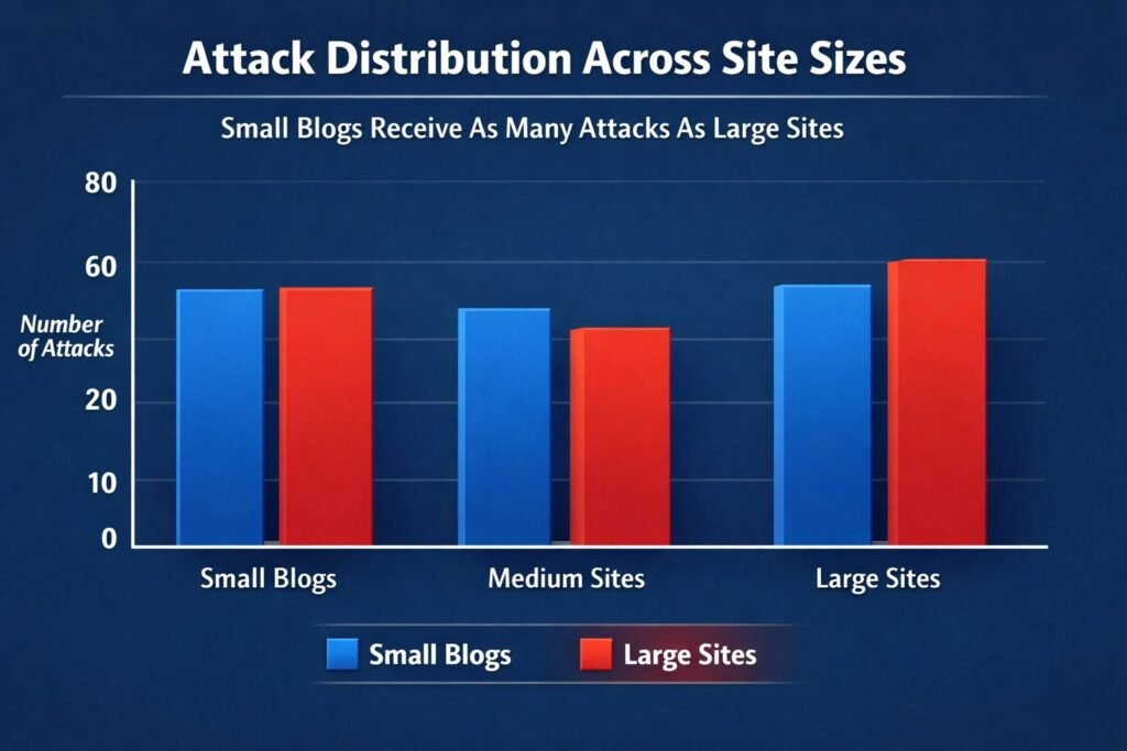 A digital visualization of multiple red glowing lines connecting across a dark world map, representing automated botnets targeting random servers.